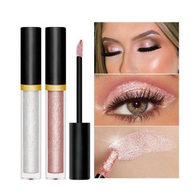 Fashion Luxury Private Label Multicolor Eyeshadow, Highly Pigmented Cosmetic Liquid Eye Shadow